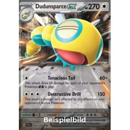 Dudunsparce ex (Journey Together JTG-121) [DE/NM]