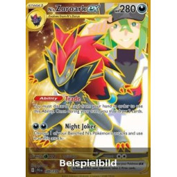 N's Zoroark ex (Journey Together JTG-189) [DE/NM]