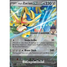 Hop's Zacian ex (SV Black Star Promos SVP-193) [DE/NM]