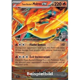 Team Rocket's Moltres ex (Destined Rivals DRI-031) [DE/NM]