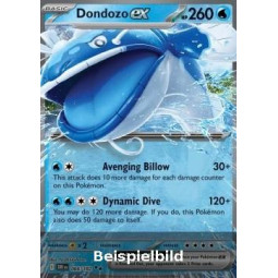 Dondozo ex (Destined Rivals DRI-066) [DE/NM]