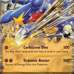 Cynthia's Garchomp ex (Destined Rivals DRI-104) [DE/NM]