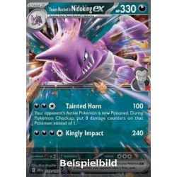 Team Rocket's Nidoking ex (Destined Rivals DRI-119) [DE/NM]