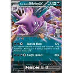 Team Rocket's Nidoking ex (Destined Rivals DRI-119) [DE/NM]