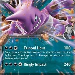 Team Rocket's Nidoking ex (Destined Rivals DRI-119) [DE/NM]