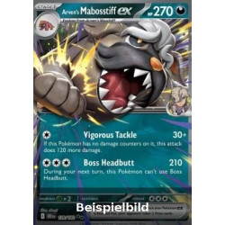 Arven's Mabosstiff ex (Destined Rivals DRI-139) [EN/NM]