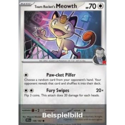 Team Rocket's Meowth (Destined Rivals DRI-149) [DE/NM]