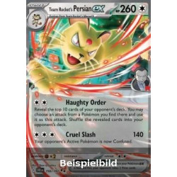 Team Rocket's Persian ex (Destined Rivals DRI-150) [DE/NM]