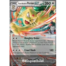 Team Rocket's Persian ex (Destined Rivals DRI-150) [DE/NM]