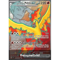 Team Rocket's Moltres ex (Destined Rivals DRI-208) [DE/NM]