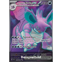Team Rocket's Nidoking ex (Destined Rivals DRI-216) [DE/NM]