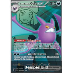 Team Rocket's Crobat ex (Destined Rivals DRI-217) [DE/NM]