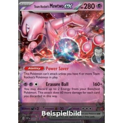 Team Rocket's Mewtwo ex (SV Black Star Promos SVP-205) [DE/NM]
