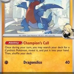Cynthia's Gabite (Destined Rivals: Additionals xDRI-103) [EN/NM]