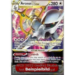 Arceus VSTAR (WCD 2022 WCD22-BRS 123) [DE/NM]