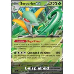 Serperior ex (Black Bolt BLK-003) [DE/NM]