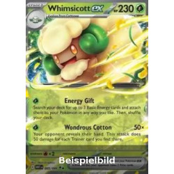 Whimsicott ex (White Flare WHT-005) [DE/NM]