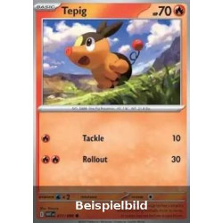 Tepig (White Flare WHT-011) [DE/NM]