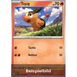 Tepig (White Flare WHT-011) [DE/NM]