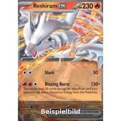 Reshiram ex (White Flare WHT-020) [DE/NM]
