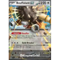 Bouffalant ex (White Flare WHT-077) [DE/NM]