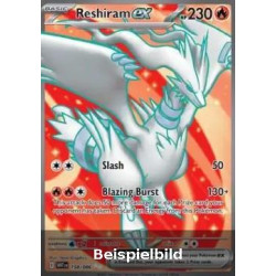 Reshiram ex (White Flare WHT-158) [DE/NM]