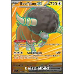 Bouffalant ex (White Flare WHT-162) [DE/NM]