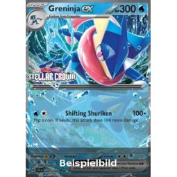 Greninja ex (Stellar Crown SCR-041) [DE/NM]