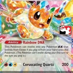 Eevee ex (Play! Pokémon Prize Pack Series Seven PPS7-PRE 075) [DE/NM]