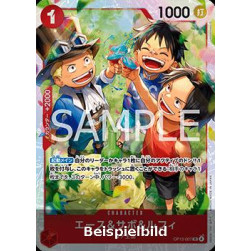 Ace & Sabo & Luffy (OP13-007) (V.1) (Carrying on his Will (Non-English)) [JP/NM]