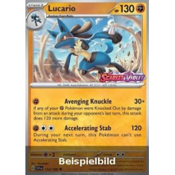 Lucario (Scarlet & Violet SVI-114) [EN/NM]