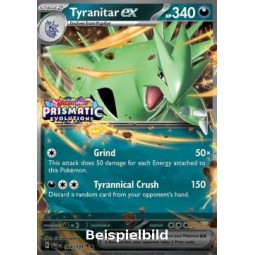 Tyranitar ex (Prismatic Evolutions: Additionals xPRE-064) [EN/NM]