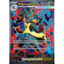 Mega Lucario ex (Mega Evolution MEG-160) [DE/NM]