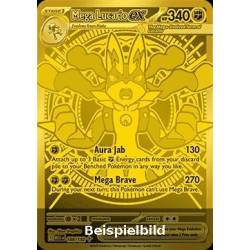 Mega Lucario ex (Mega Evolution MEG-188) [DE/NM]
