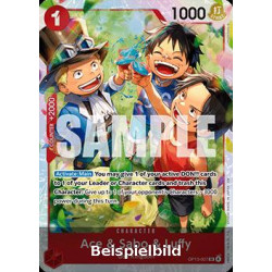 Ace & Sabo & Luffy (OP13-007) (V.1) (Carrying on his Will) [EN/NM]
