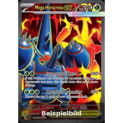 Mega Heracross ex (Phantasmal Flames PFL-108) [DE/NM]