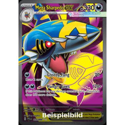 Mega Sharpedo ex (Phantasmal Flames PFL-113) [DE/NM]