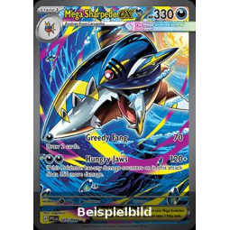 Mega Sharpedo ex (Phantasmal Flames PFL-127) [DE/NM]