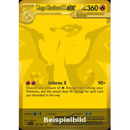 Mega Glurak X ex (Phantasmal Flames PFL-130) [DE/NM]