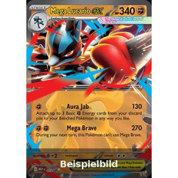 Mega Lucario ex (MEP Black Star Promos MEP-012) [DE/NM]