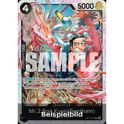 Mr.2.Bon.Kurei(Bentham) (OP14-091) (V.1) (The Azure Sea's Seven) [EN/NM]
