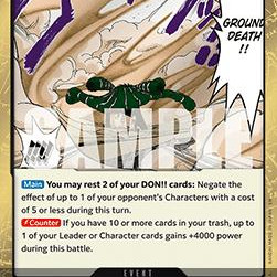 Ground Death (OP14-096) (V.1) (The Azure Sea's Seven) [EN/NM]
