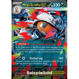 Mega Scrafty ex (Ascended Heroes ASC-135) [DE/NM]