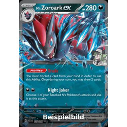 N's Zoroark ex (Ascended Heroes ASC-137) [DE/NM]