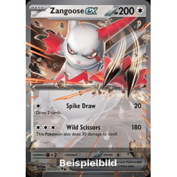 Zangoose ex (Ascended Heroes ASC-167) [DE/NM]