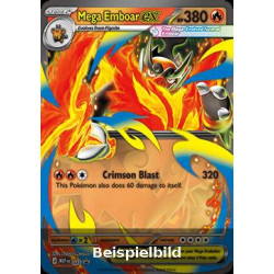 Mega Emboar ex (MEP Black Star Promos MEP-035) [DE/NM]