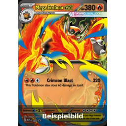 Mega Emboar ex (MEP Black Star Promos MEP-035) [DE/NM]