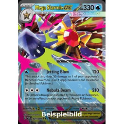 Mega Starmie ex (Perfect Order POR-021) [DE/NM]