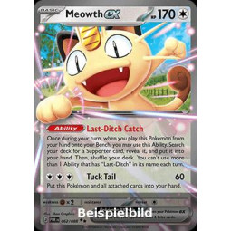 Meowth ex (Perfect Order POR-062) [DE/NM]