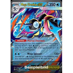 Mega Greninja ex (Chaos Rising CRI-022) [DE/NM]